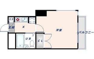 メルベーユ友井の物件間取画像